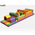 Inflatables Obstacle Course Tunnel Amusement Park Toy, Children Playground For Fun